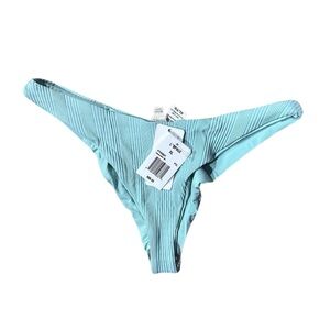 L*Space Cabana Bitsy Ribbed Bikini Bottom NWT Size L